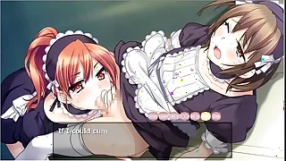 Otomaid Aoi Harem Give someone a thrashing Scene #1 (Part 4)